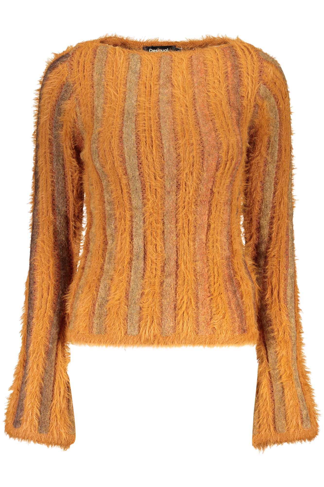 DESIGUAL MAGLIA DONNA ARANCIO