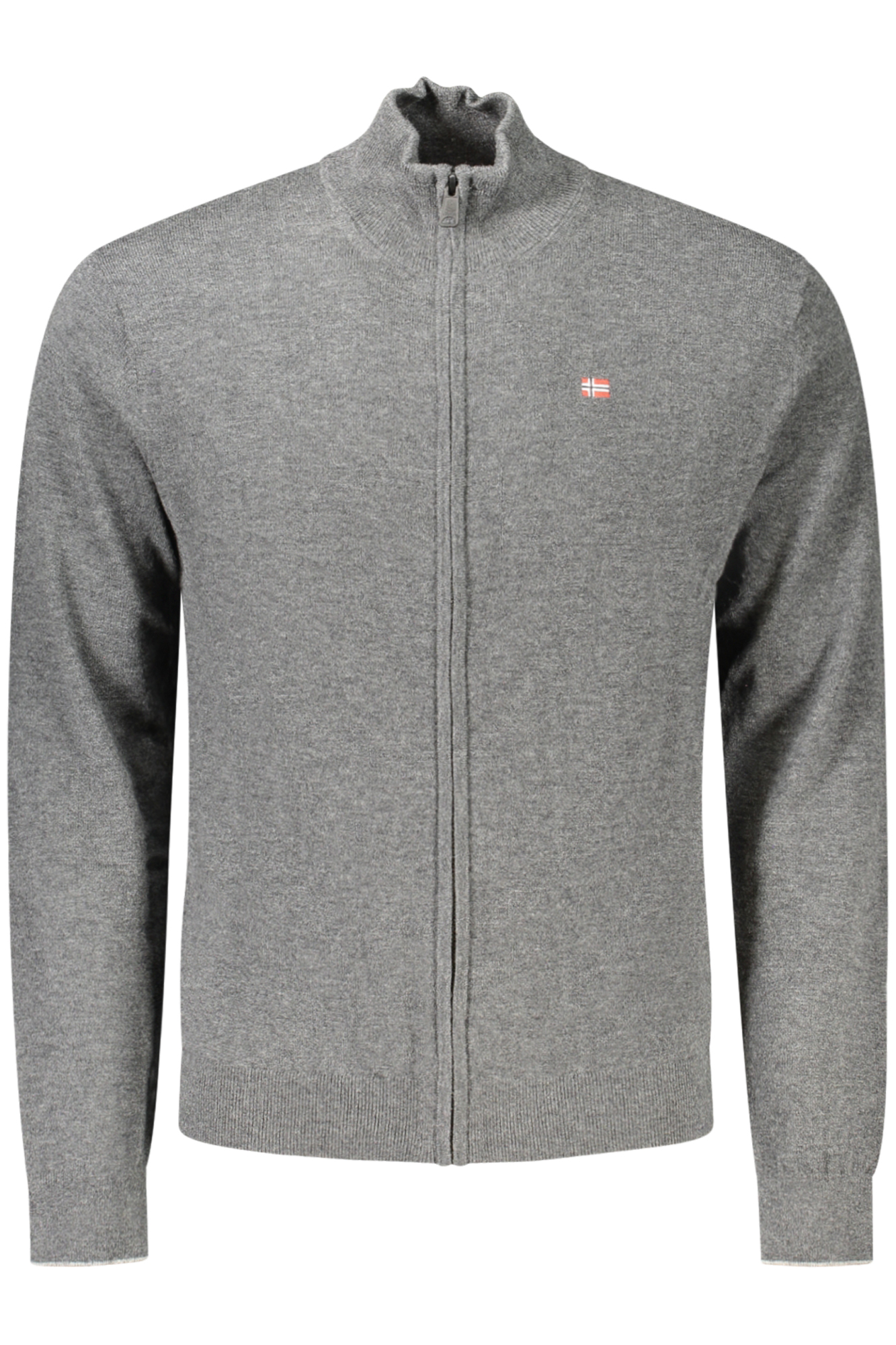 NAPAPIJRI CARDIGAN UOMO GRIGIO