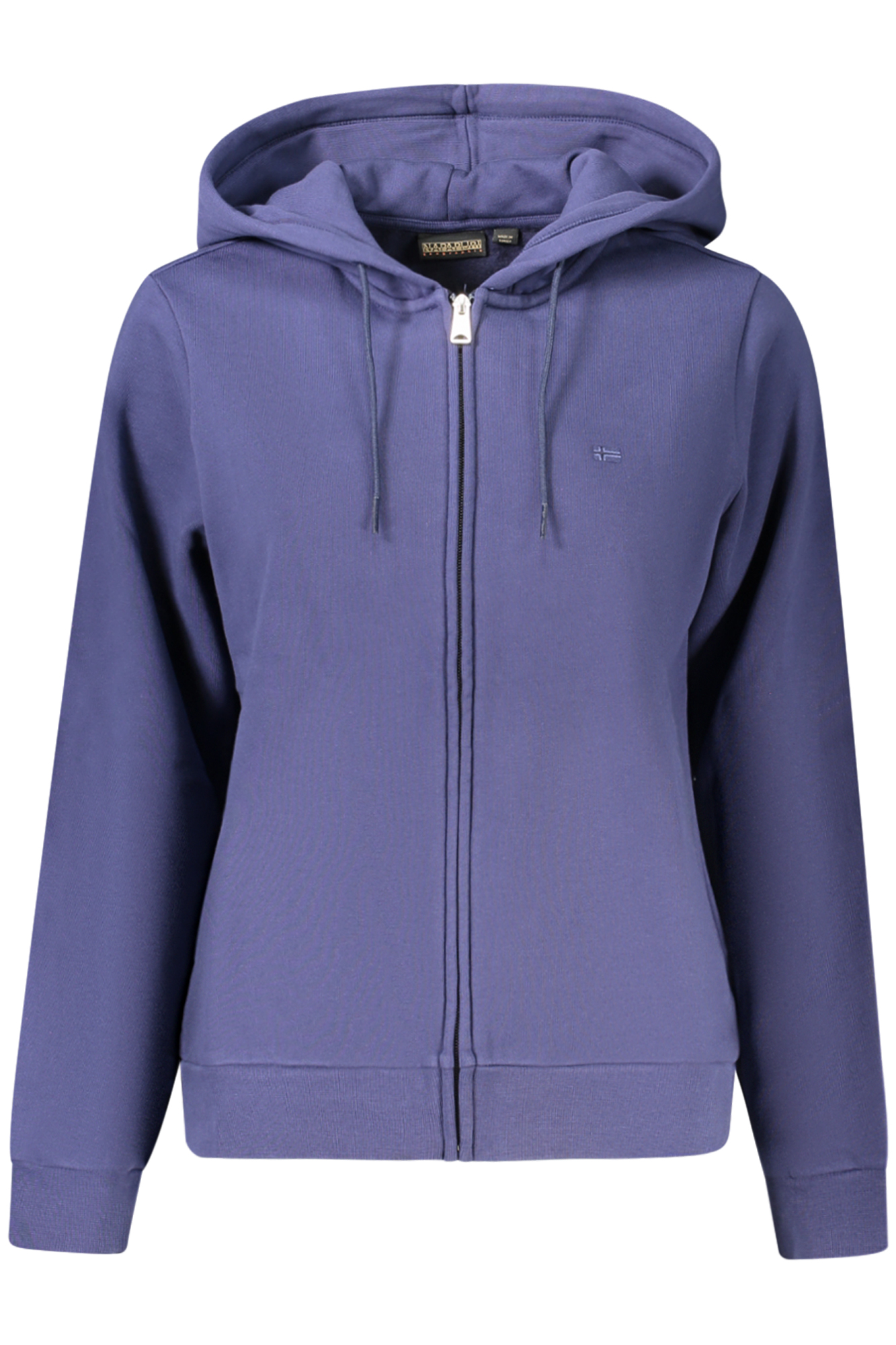 NAPAPIJRI FELPA CON ZIP DONNA BLU