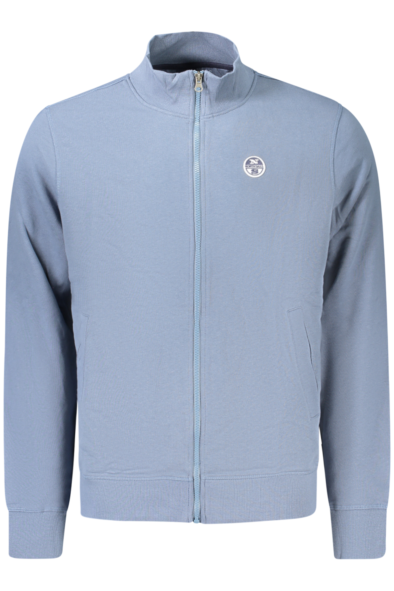 NORTH SAILS FELPA CON ZIP UOMO BLU