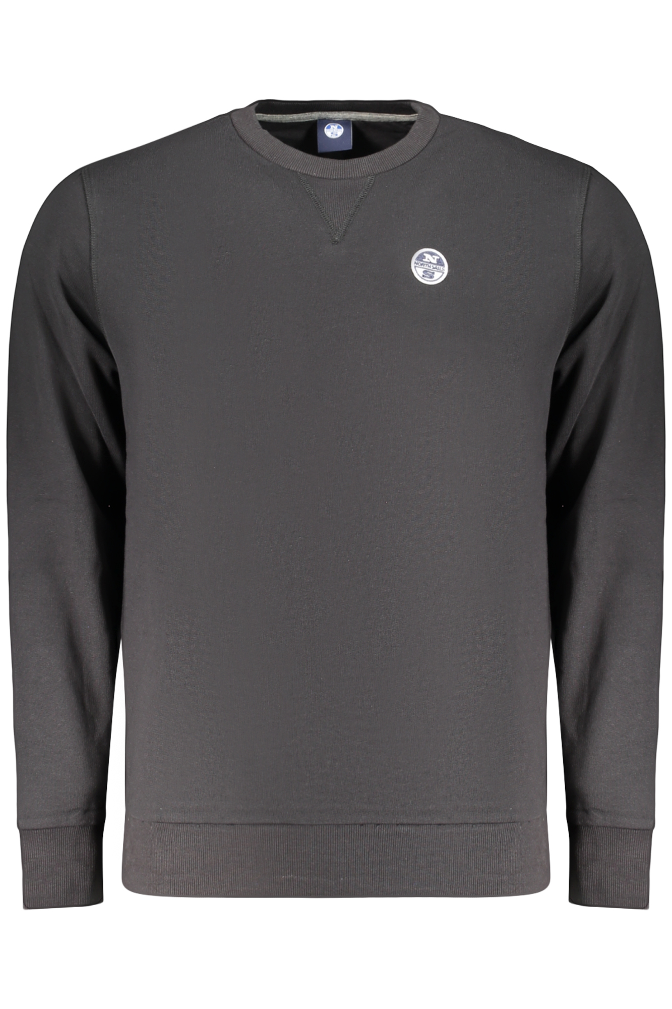 NORTH SAILS FELPA SENZA ZIP UOMO NERO
